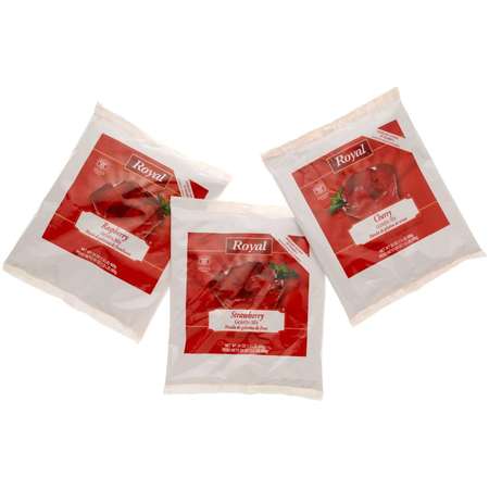 ROYAL Clabber Girl Assorted Reds Gelatin Mix 24 oz. Bag, PK12 48116
